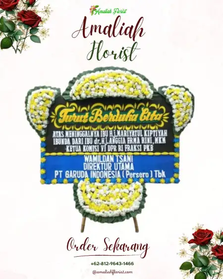 Papan Bunga Duka Garangan